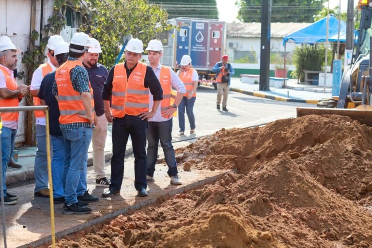 Obras de saneamento do Prosai avançam em Parintins