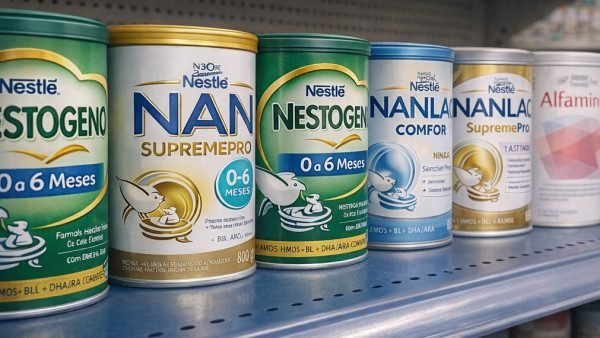 FVS reforça proibição de lotes de fórmulas infantis da Nestlé por risco à saúde