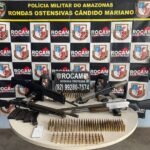 Base Arpão 2: PM prende mulher com R$ 580 mil em drogas dentro de embarcação
