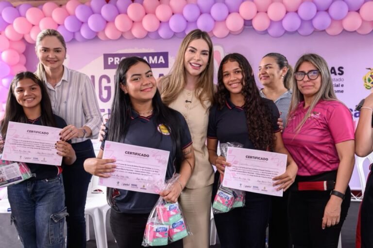 Primeira-dama Thaísa Cidade fortalece ação de dignidade menstrual