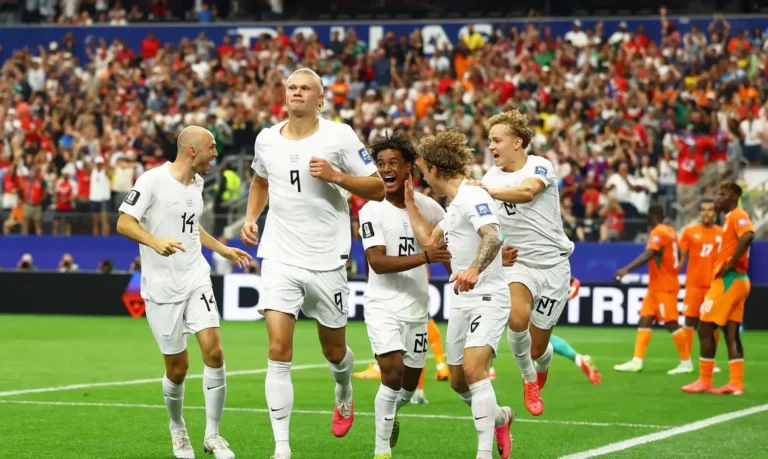Haaland decide, Noruega vence e vai enfrentar o Brasil